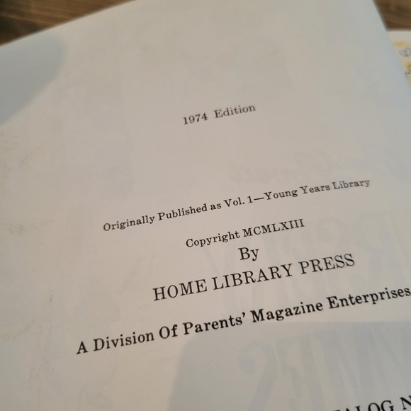 Nursery Rhymes And Songs Book 1974 Worn Vintage Classic - Picture 6 of 12